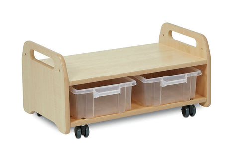 Low Easel Stand/Storage Trolley 2 Station