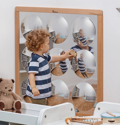 Sensory Wall Domed Mirror