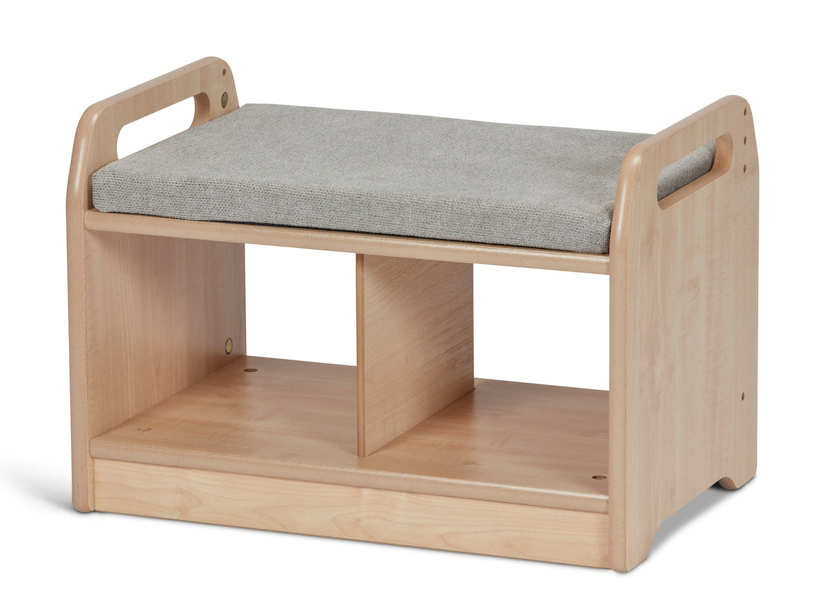 Bench Cushion - Compact Low Level Storage Bench
