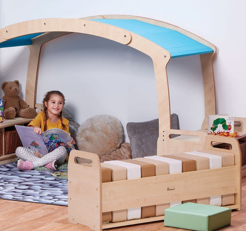 Soft Cushion Set and Storage Unit - Natural