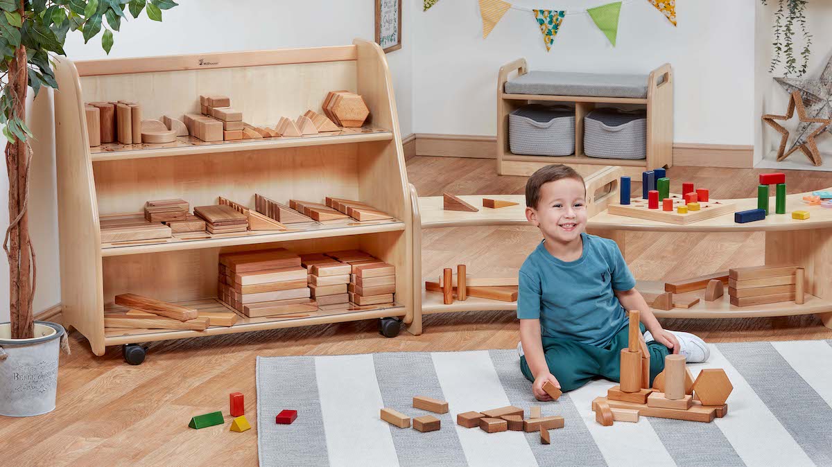 STEM Block Set with Storage Unit and Organiser