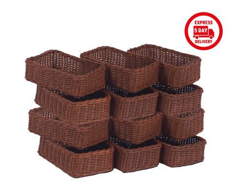 Set of 12 Small Baskets
