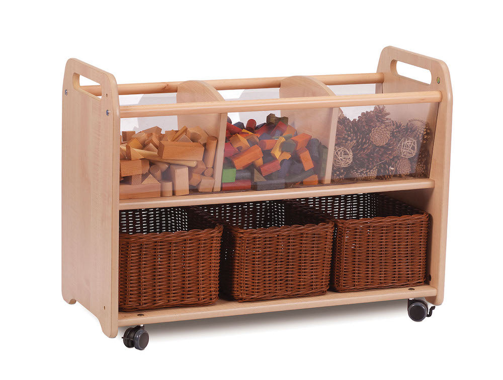 Mobile Clear View Storage Unit