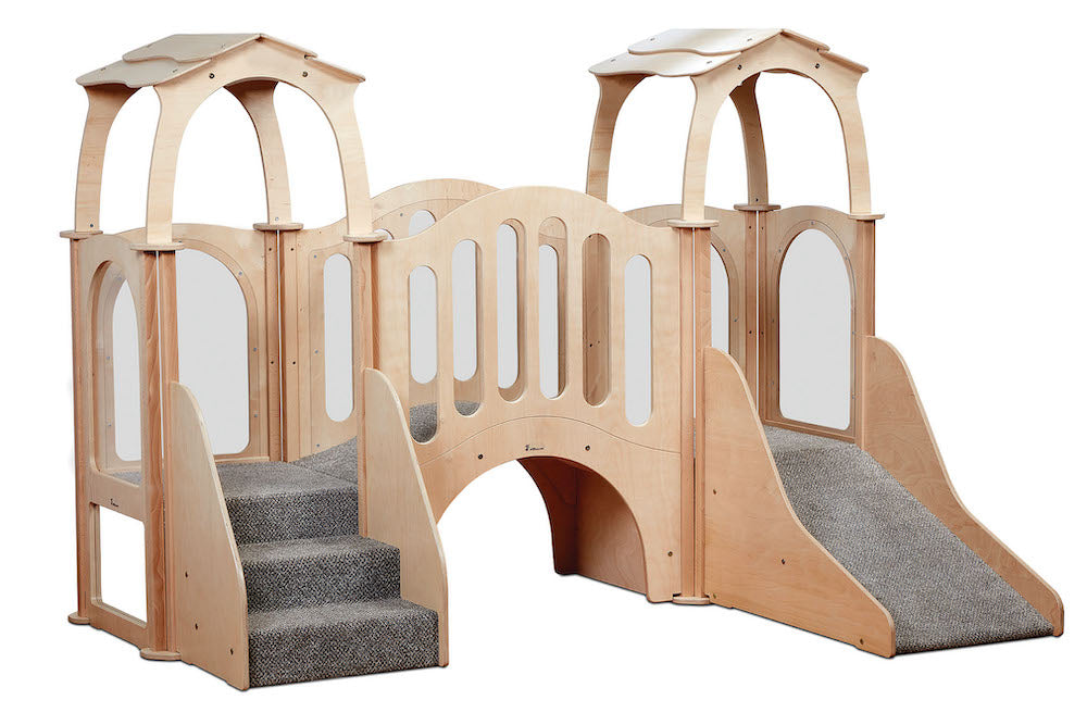 Discovery Bridge Kinder Gym with Roof