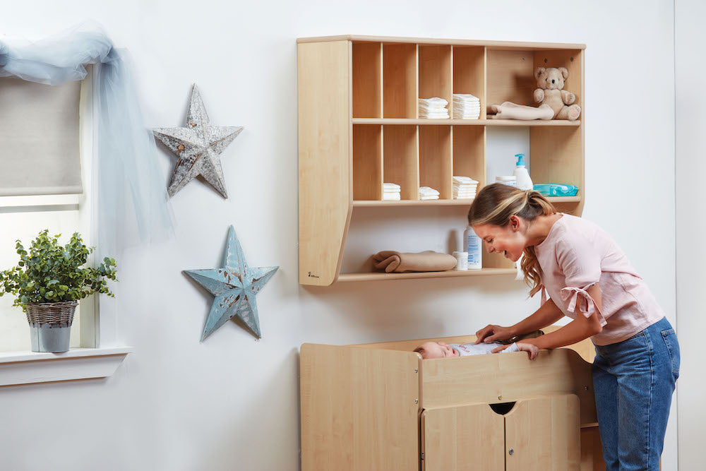 Baby Changing Wall Storage Unit