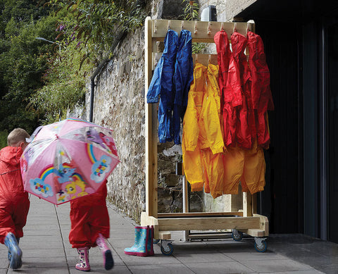 Mobile Puddle Suits Storage