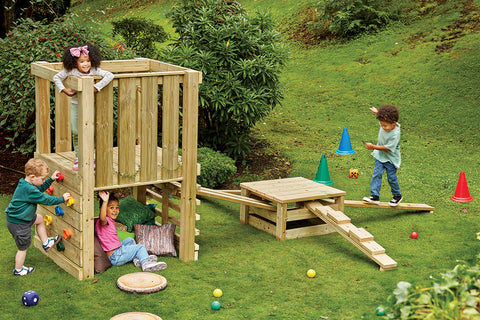 The Preschool Adventure Climbing Set