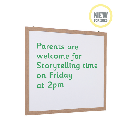 Natural Framed Writing Board