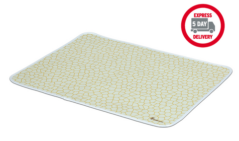 Beige Crackle Mat