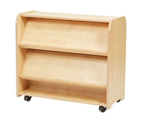 Mobile Double-Sided Book Display