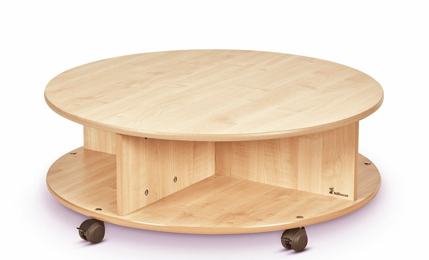 Single Tier Mobile Circular Storage Unit by Millhouse