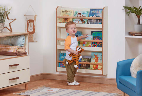 Home from Home Wall-Mounted Book Display