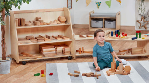 STEM Block Set with Storage Unit and Organiser