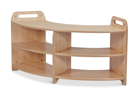 Tall 90º Open Sweep Shelving Unit (W1380mm)
