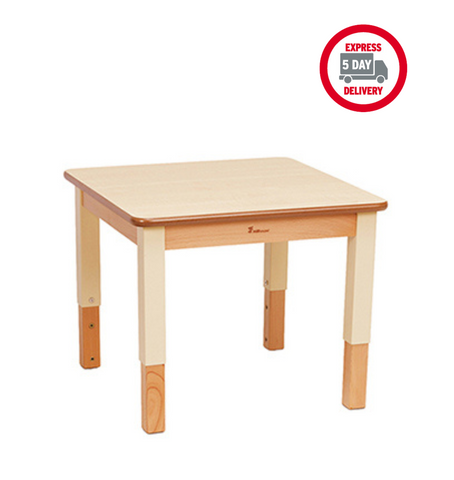 Small Square Table Height Adjustable