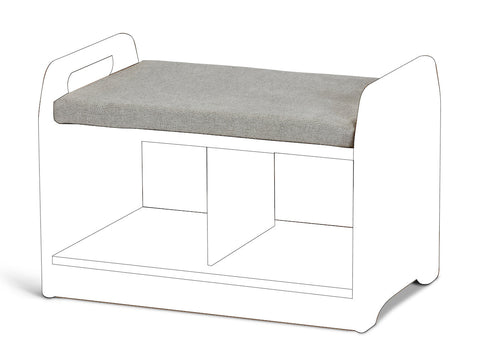 Bench Cushion - Compact Low-Level Storage Bench
