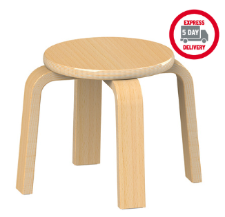 Wooden Stacking Stool  - Pack of 4