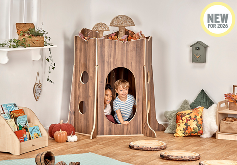 Tree Trunk Hideaway