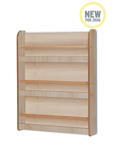 Wall-Mounted Book Display