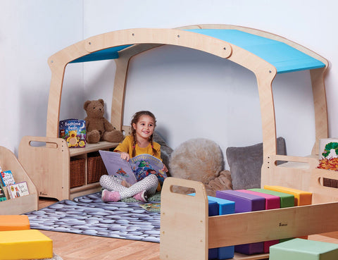 Low-Level Den Cave Set - Blue Roof