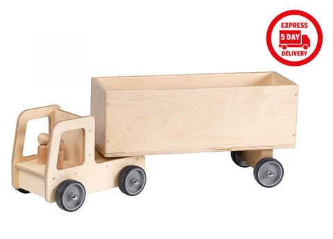 Giant Lorry with Box Trailer