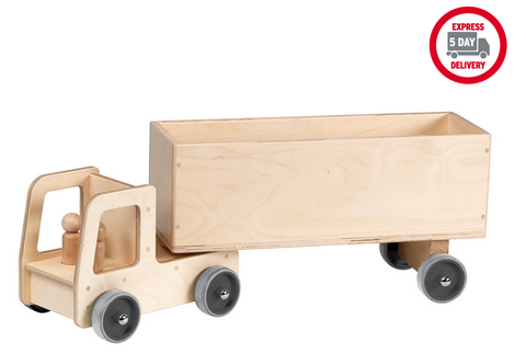 Giant Lorry with Box Trailer
