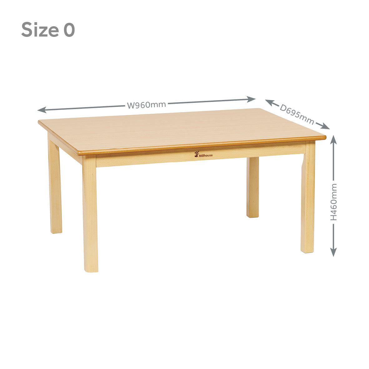 Rectangular Small Table View Small Rectangular Table by Millhouse