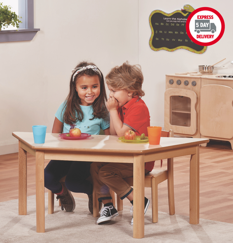 Trapezoid Table (W1120 x D560mm)