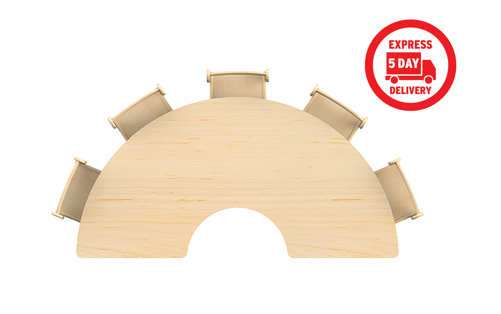 Semi Circle Table By Millhouse Semi circle table by millhouse