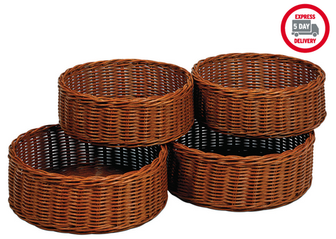 Set of 4 Round Baskets