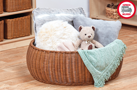 Large Circular Basket