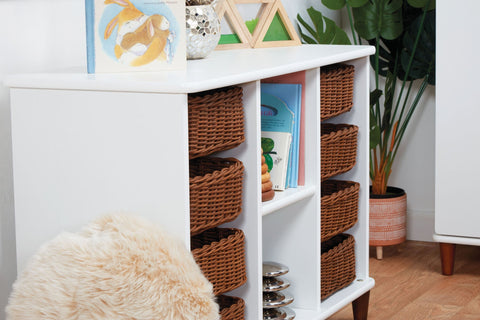 Shallow Basket Tray Storage